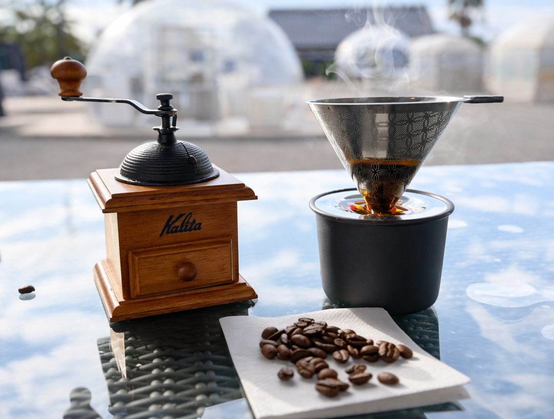 手挽きコーヒー