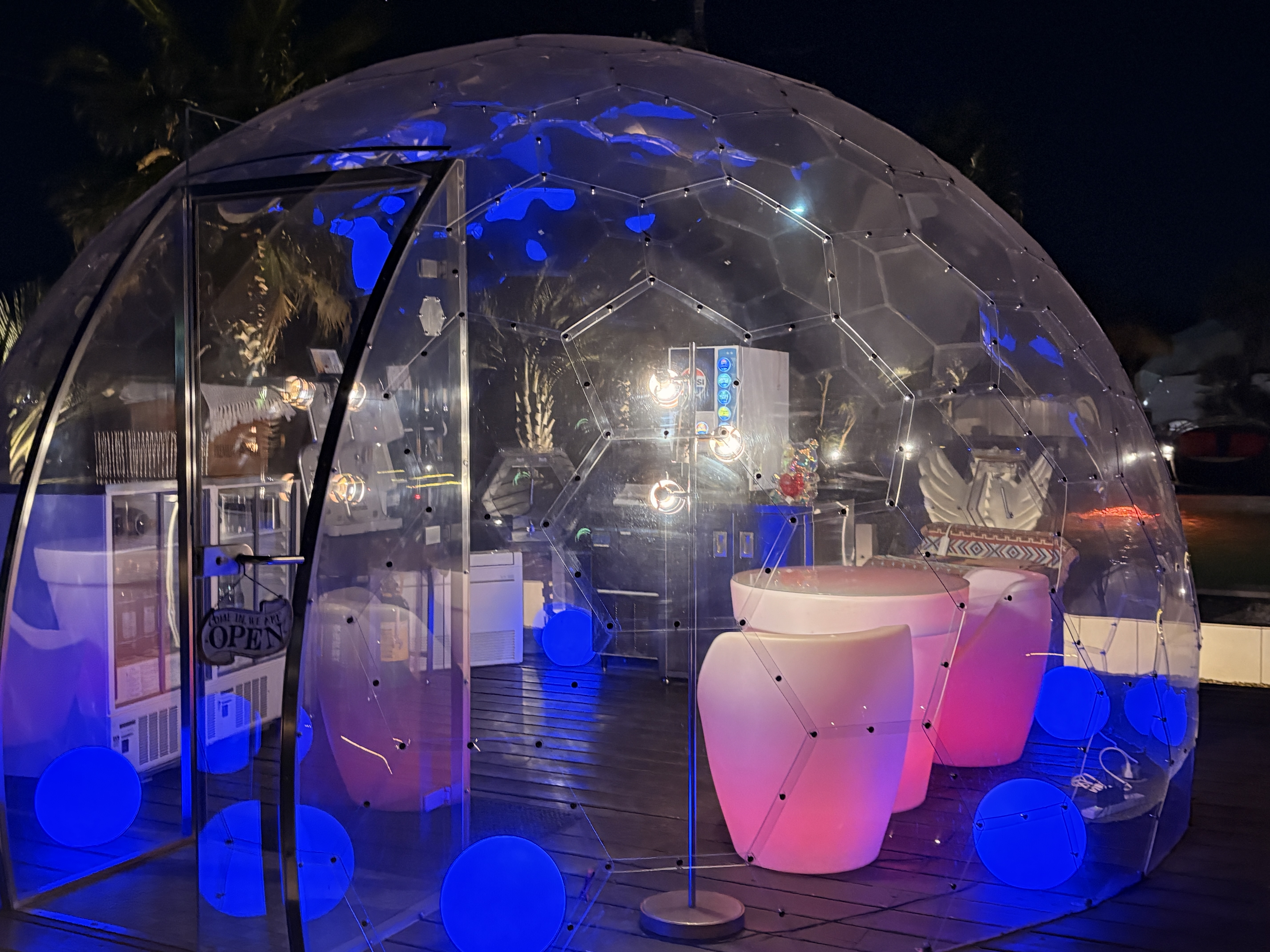 クリアドーム FREE BAR