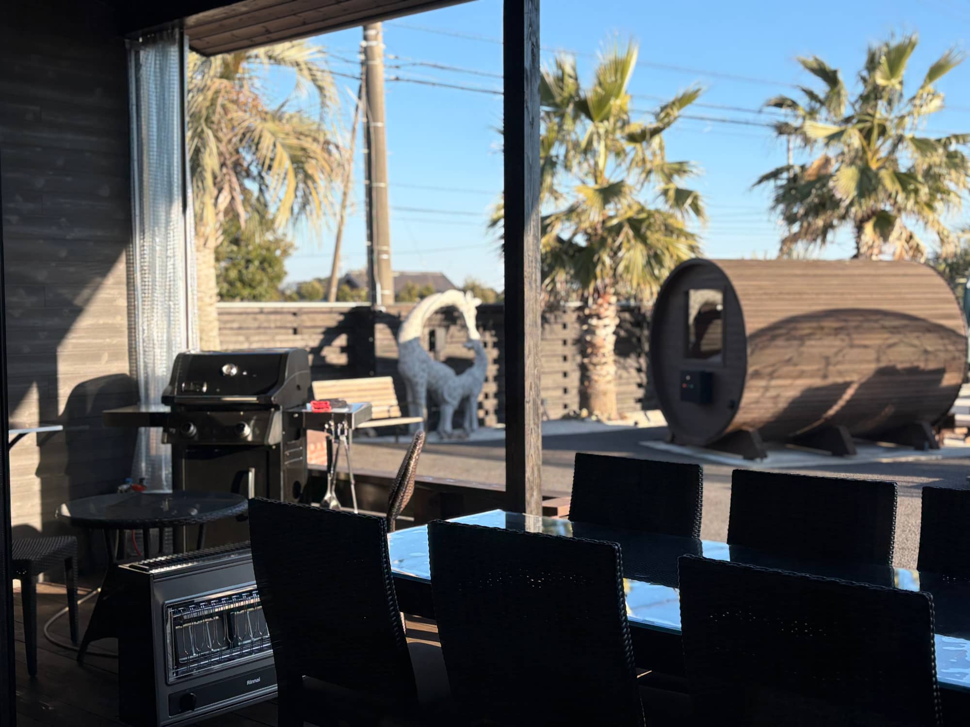 BBQ&バレルサウナビュー